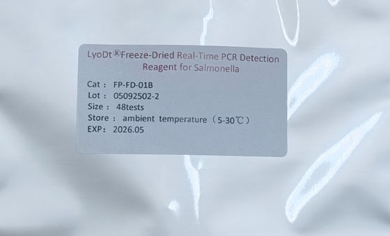 Zestaw szybkich badań bezpieczeństwa żywności oparty na technologii PCR w czasie rzeczywistym do wykrywania salmonelli w monitorowaniu bezpieczeństwa żywności